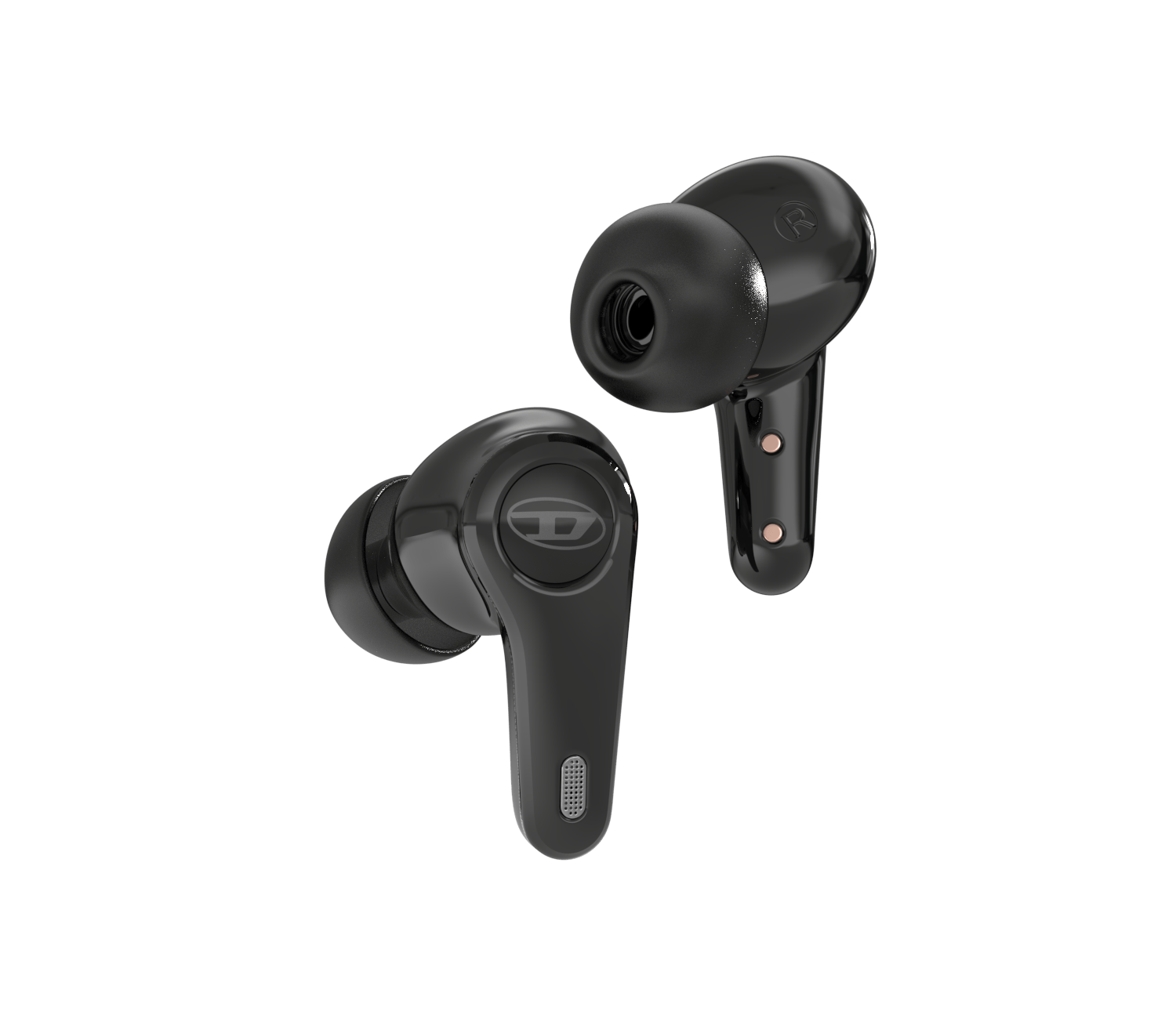 DIESEL[ディーゼル] True Wireless Earbuds Glossy Black ワイヤレス