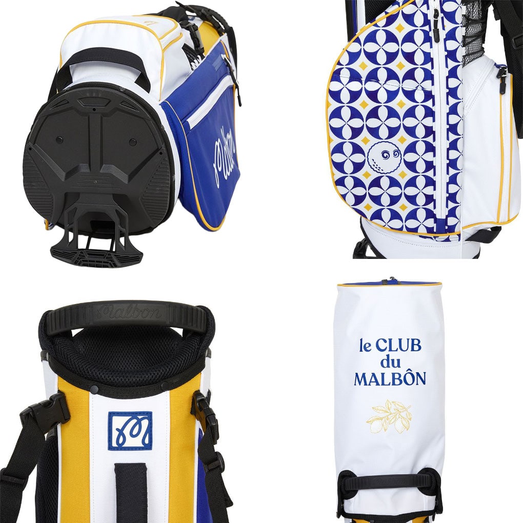 マルボン Malbon Golf キャディバッグ M-9152 4分割トップ Malbon Golf