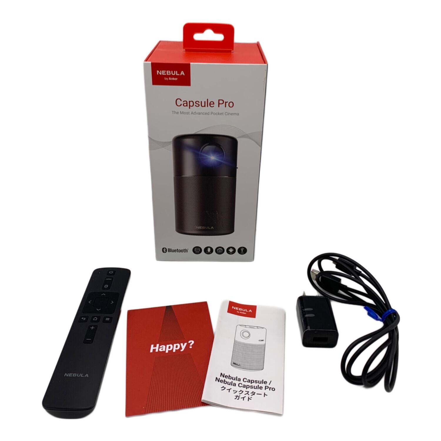 NEBULA by ANKER (ネブラバイアンカー) モバイルプロジェクター D4111