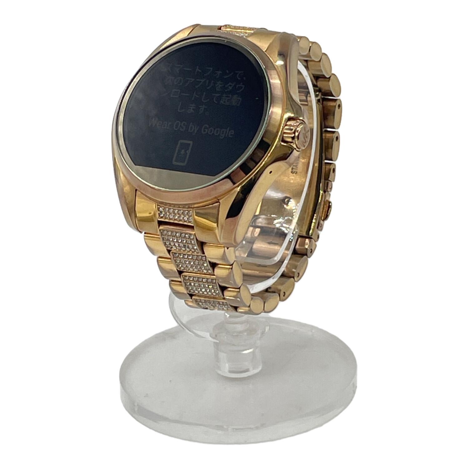 MICHAEL KORS (マイケルコース) スマートウォッチ MKT5018 〇 程度:B