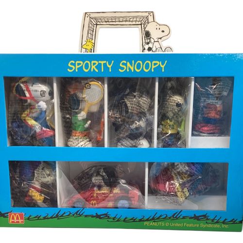 SNOOPY (スヌーピー) スポーツフィギュアセット マクドナルド ハッピー