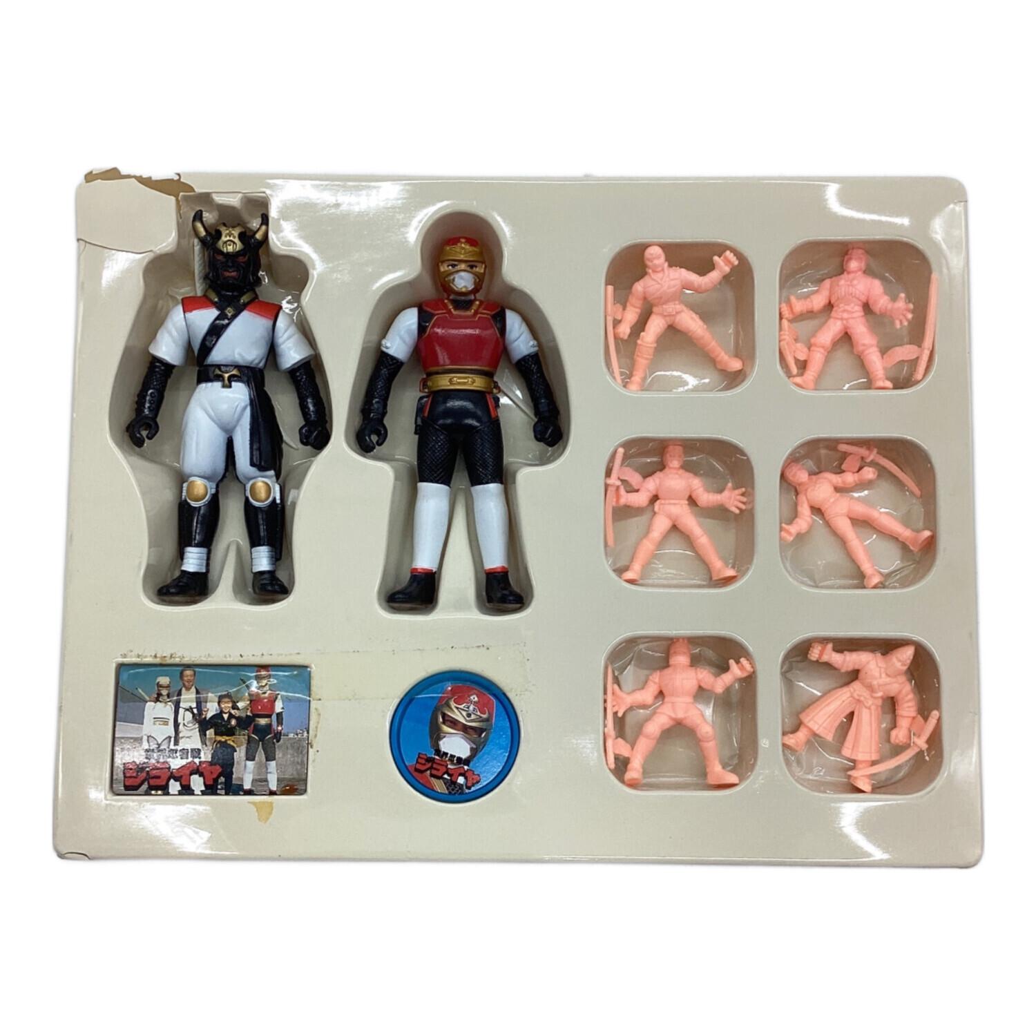 ポピー ソフビフィギュア 世界忍者戦ジライヤ バトルセット