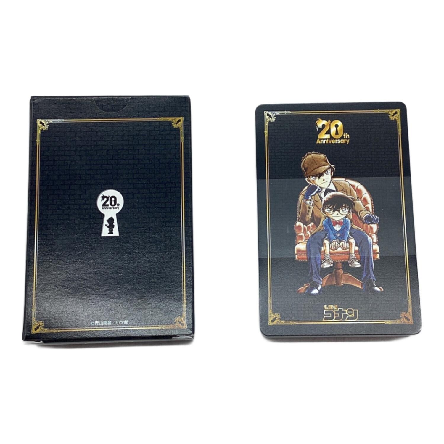 名探偵コナン 連載20周年記念 名言&名シーン特製トランプ 青山剛昌 非売品