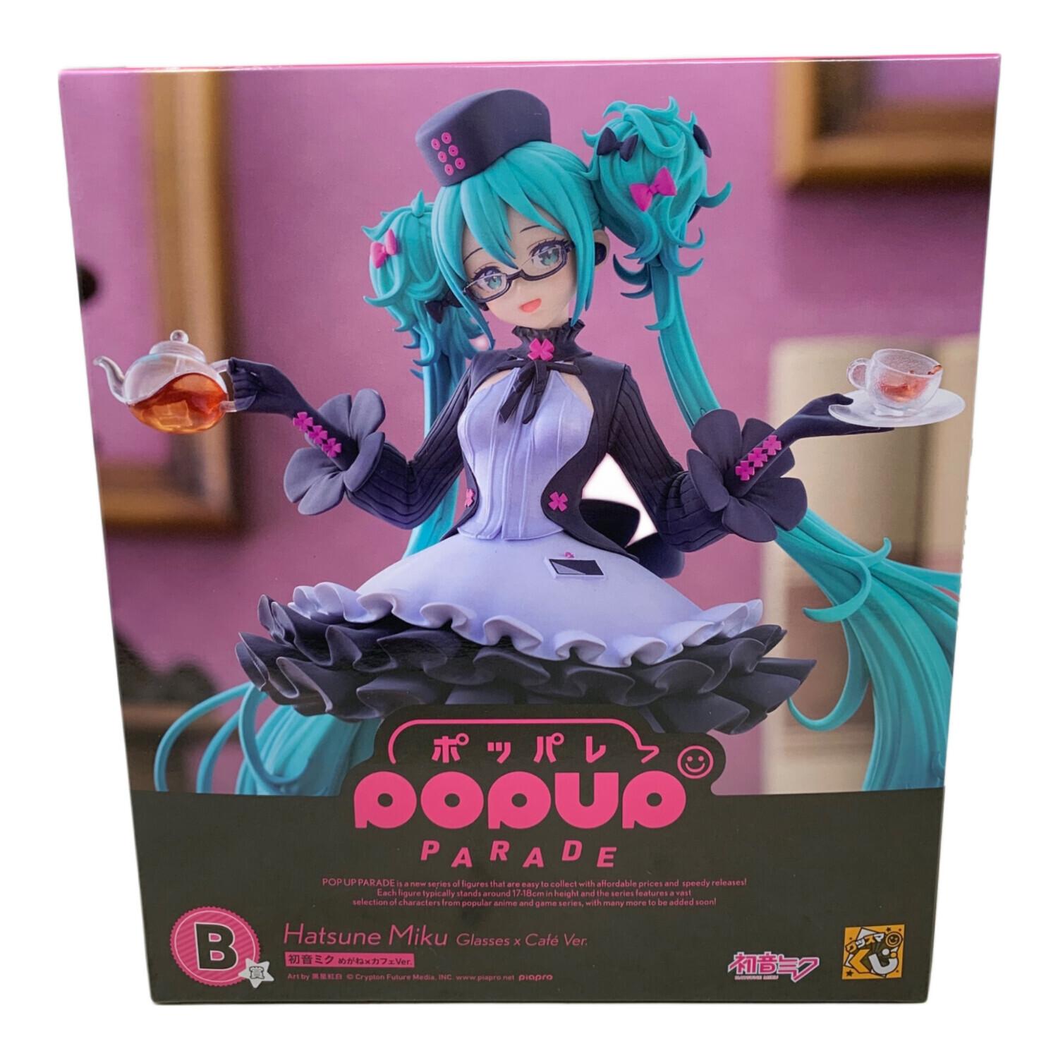 POP UP PARADE 初音ミク めがね×カフェVer. グッスマくじ 初音ミク