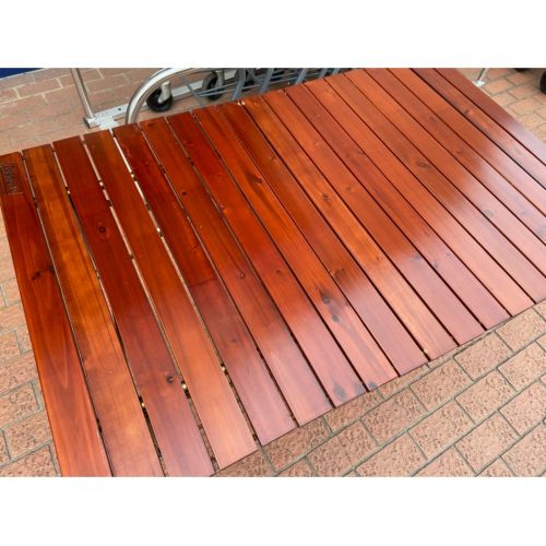 Coleman (コールマン) ガーデンウッドロールテーブル6 170A5748