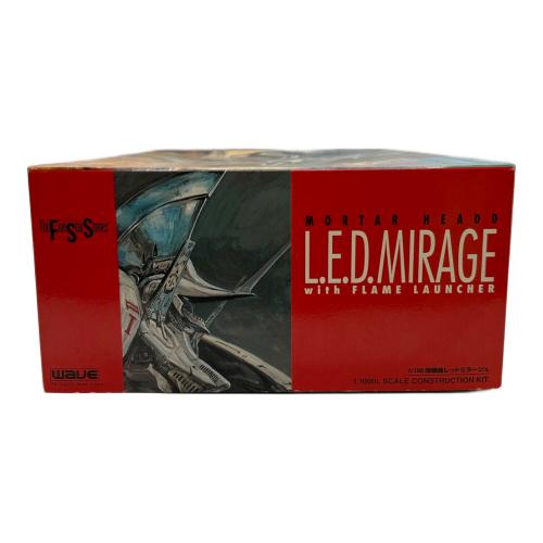 ファイブスター物語 1/100 増装備レッドミラージュ フレイムランチャー