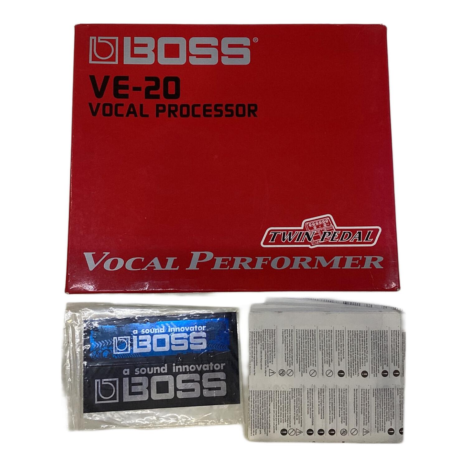 BOSS (ボス) ボーカルエフェクター VE-20｜トレファクONLINE