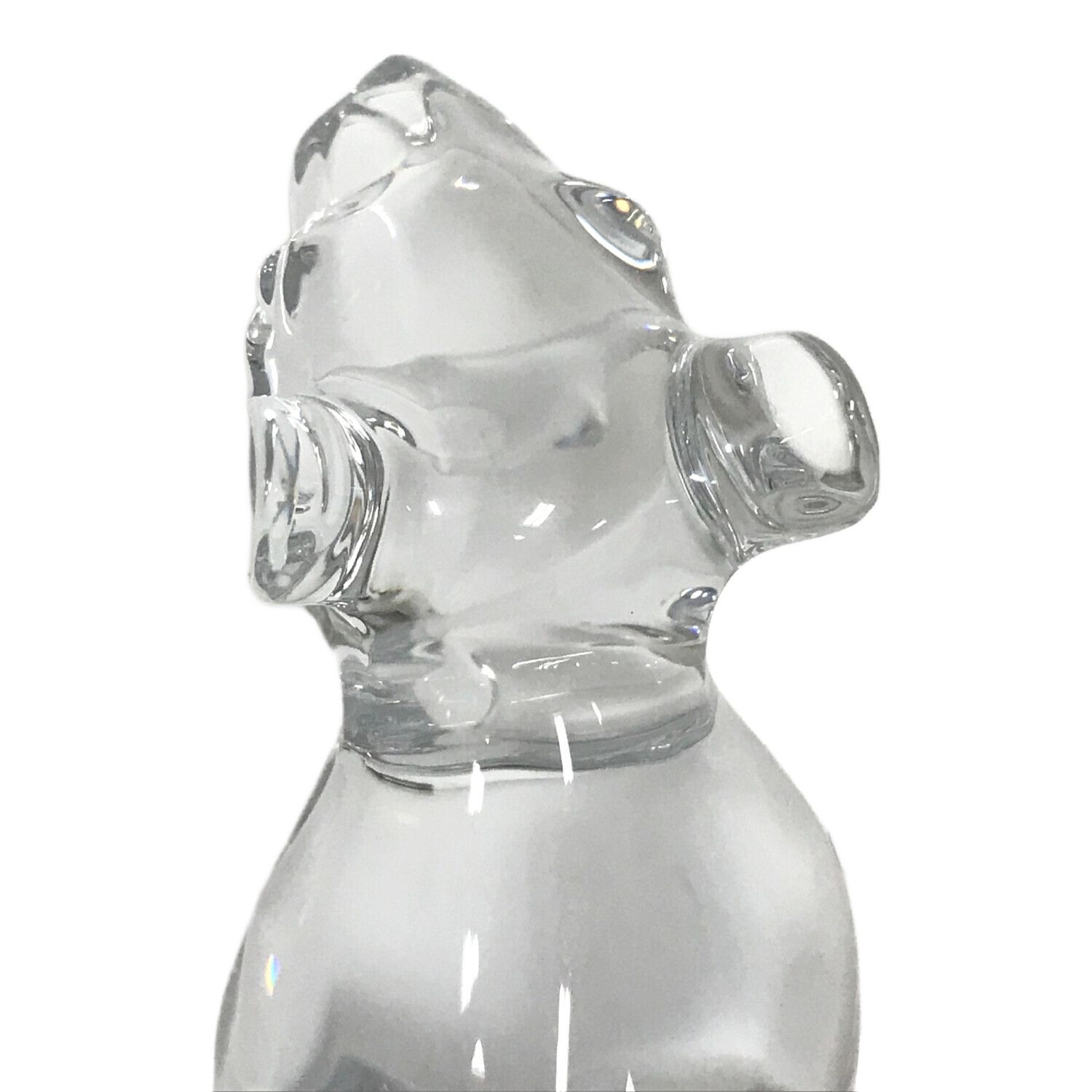 Baccarat (バカラ) ねずみの置物 干支 クリスタルガラス｜トレファクONLINE