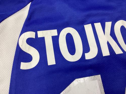 ユーゴスラビア代表 サッカーユニフォーム SIZE O ブルー ドラガン