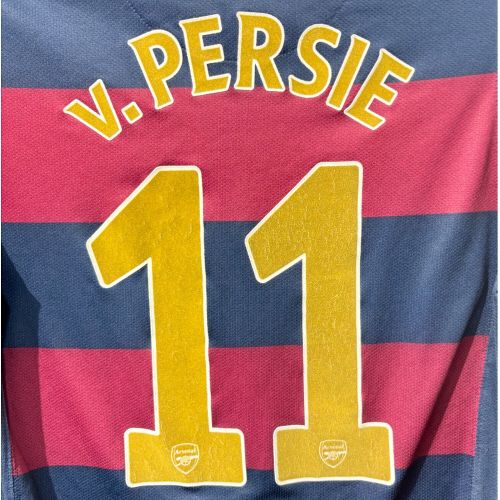 アーセナル サッカーユニフォーム SIZE S ワインレッド×ネイビー 07/08