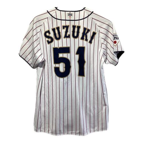 侍ジャパン (サムライジャパン) 応援グッズ SIZE L ホワイト 鈴木 誠也