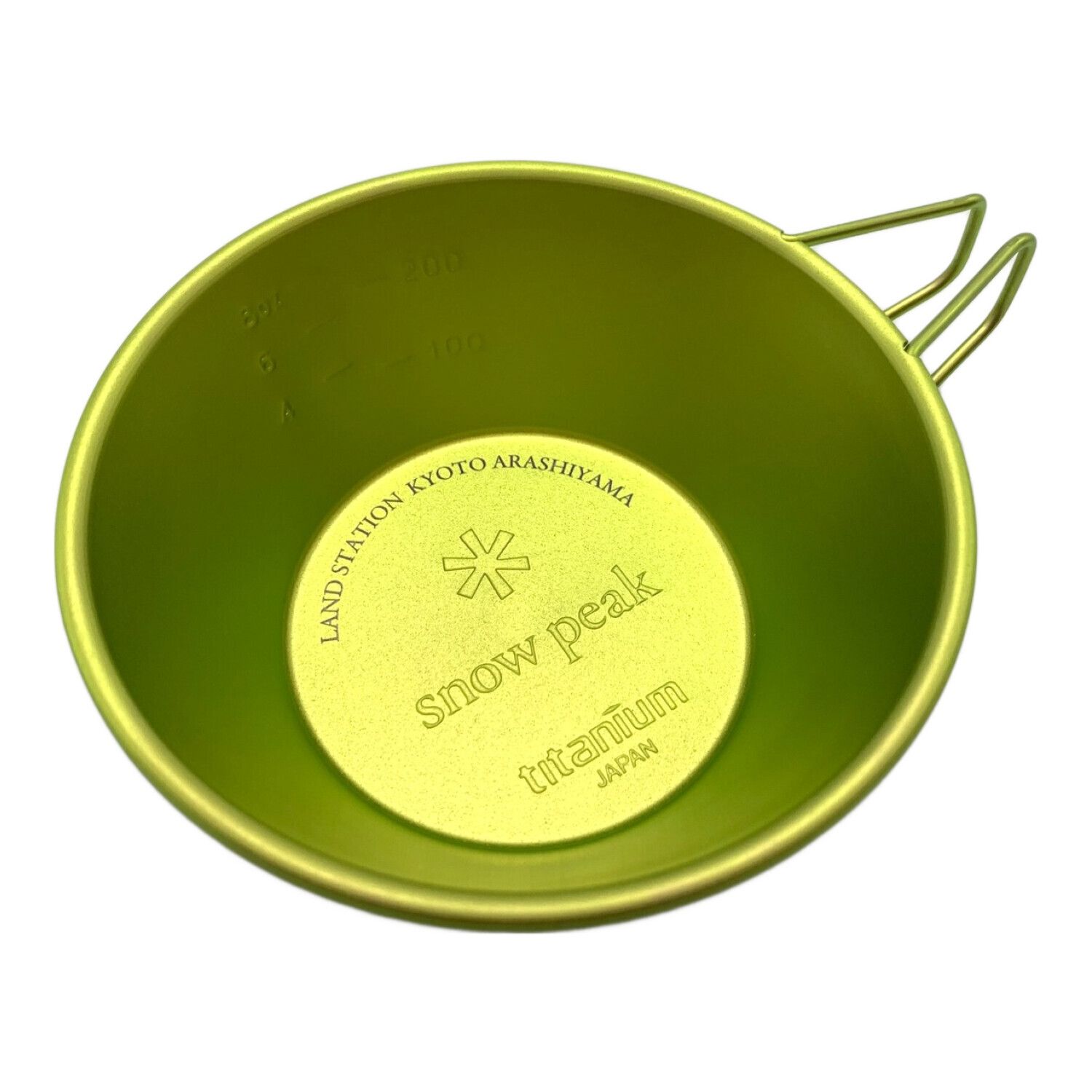 Snow peak (スノーピーク) シェラカップ ランドステーション京都嵐山