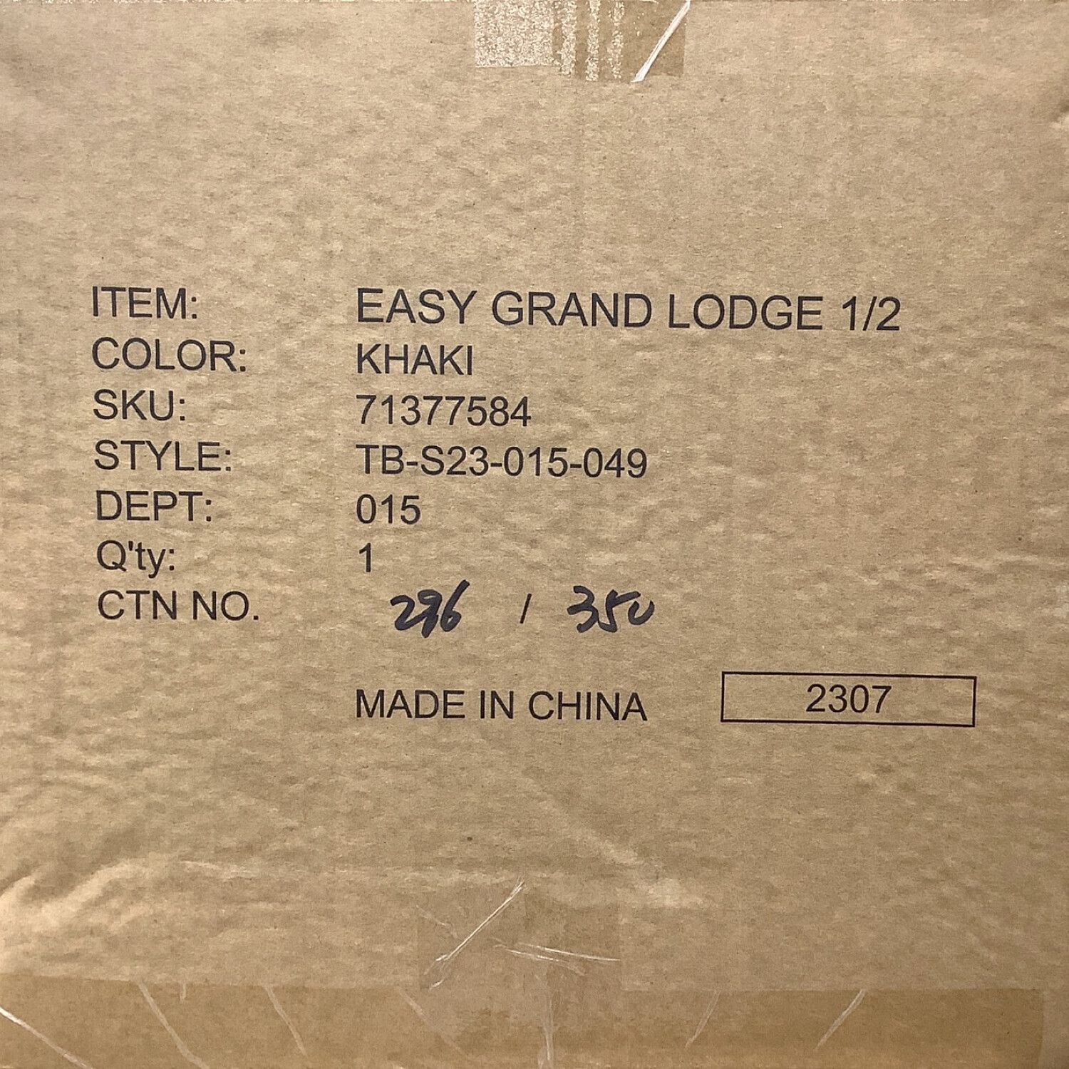 taras boulba (タラスブルバ) ロッジテント イージーグランドロッジ