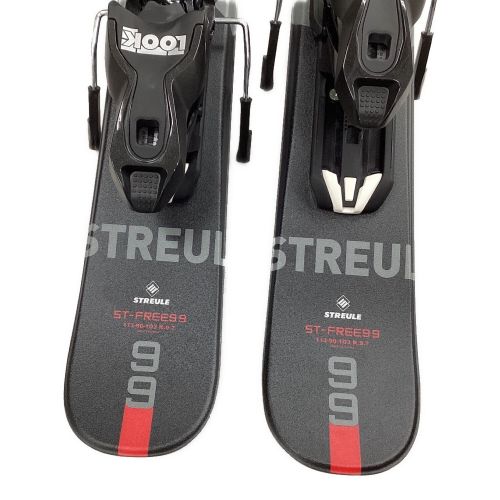STREULE (シュトロイレ) ショートスキー 99cm ブラック ST-FREE ・LOOK