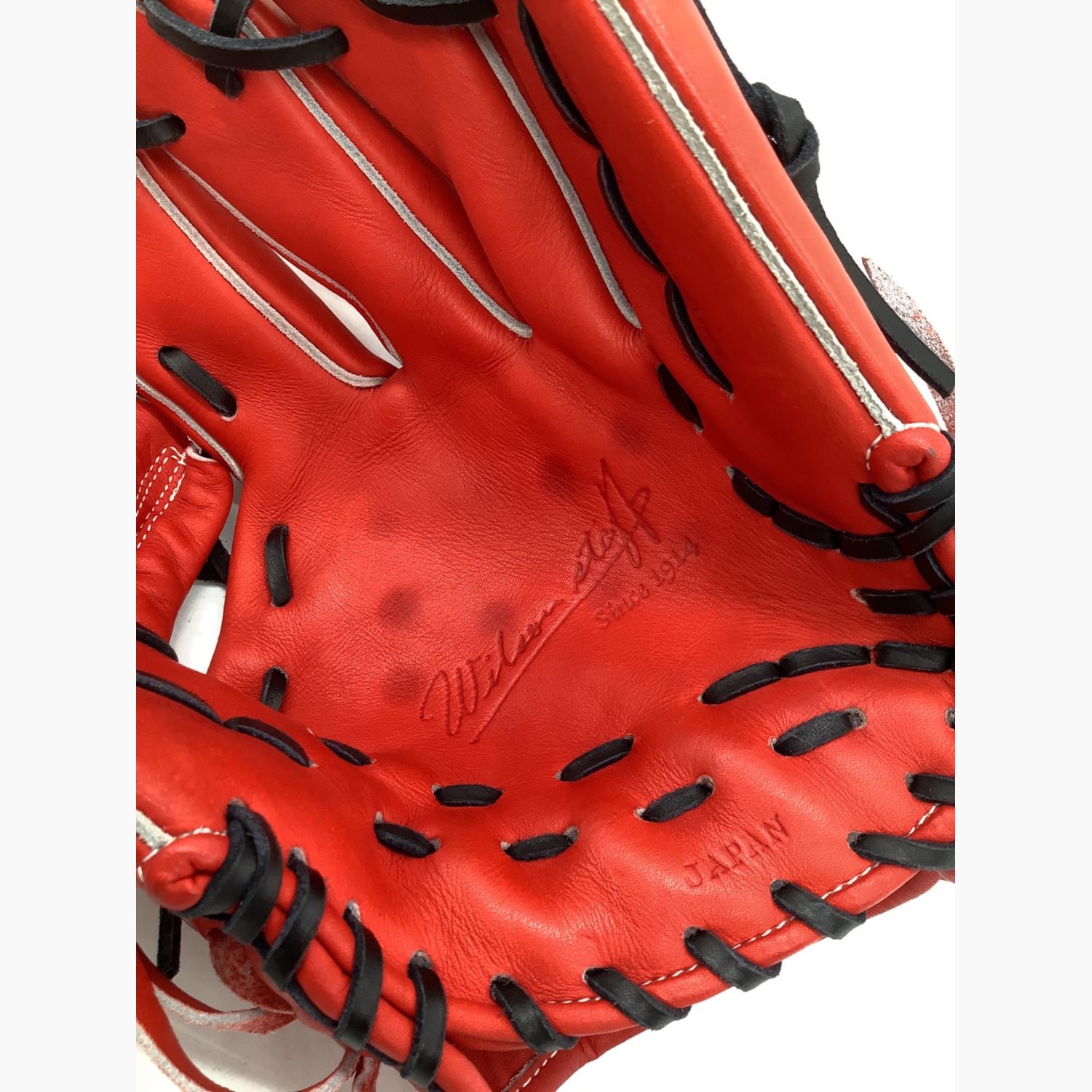 Wilson (ウィルソン) 硬式グローブ レッド WILSON STAFF 内野用