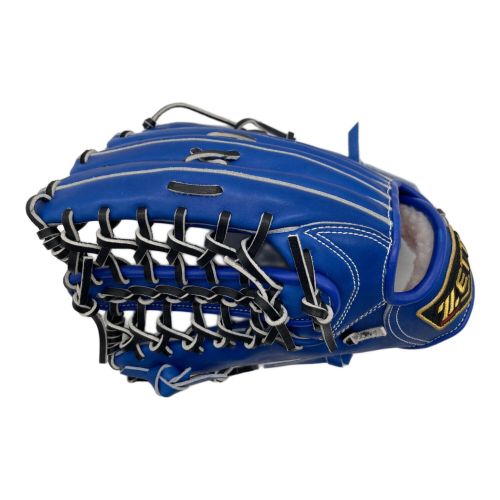 ZETT (ゼット) 軟式グローブ ブルー プロステータス 外野用 左投げ用