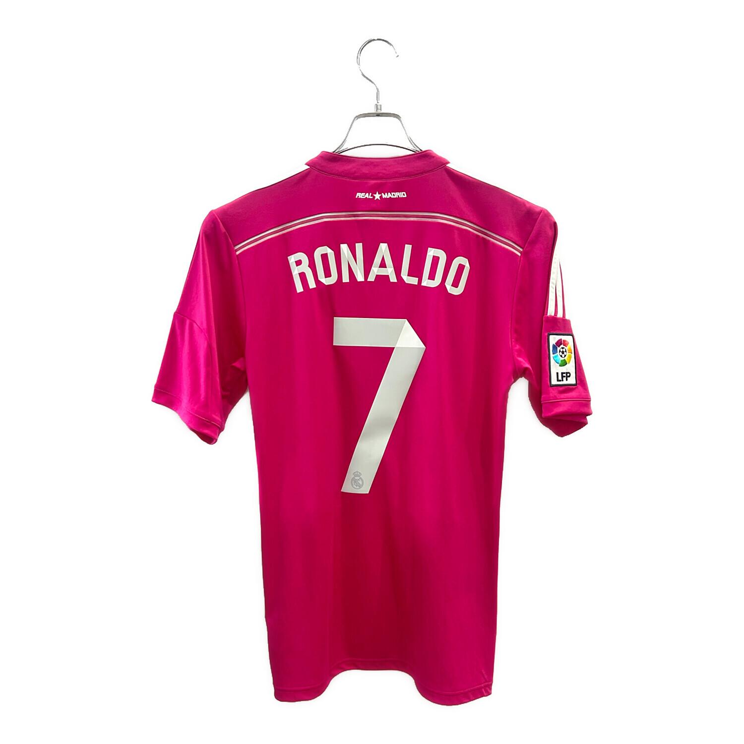 レアル・マドリード サッカーユニフォーム メンズ SIZE L ピンク 【7