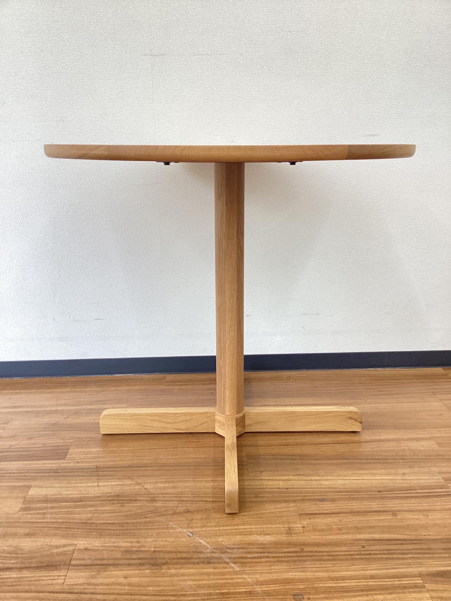 unico (ウニコ) LENKI round dining table Φ800 ダイニングテーブル