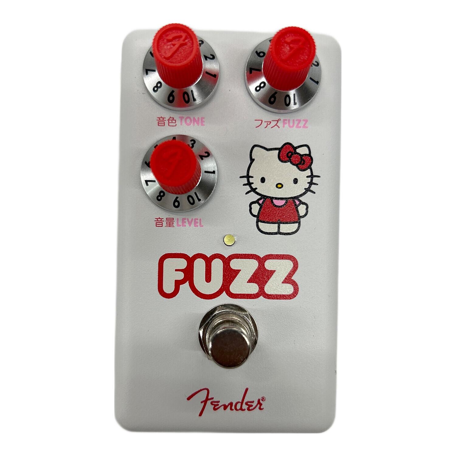 FENDER (フェンダー)×HELLO KITTY(ハローキティー) WHITE FUZZ PEDAL