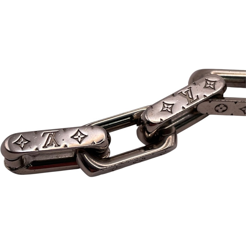 ルイ・ヴィトン LOUIS VUITTON コリエ・チェーンモノグラム シルバー