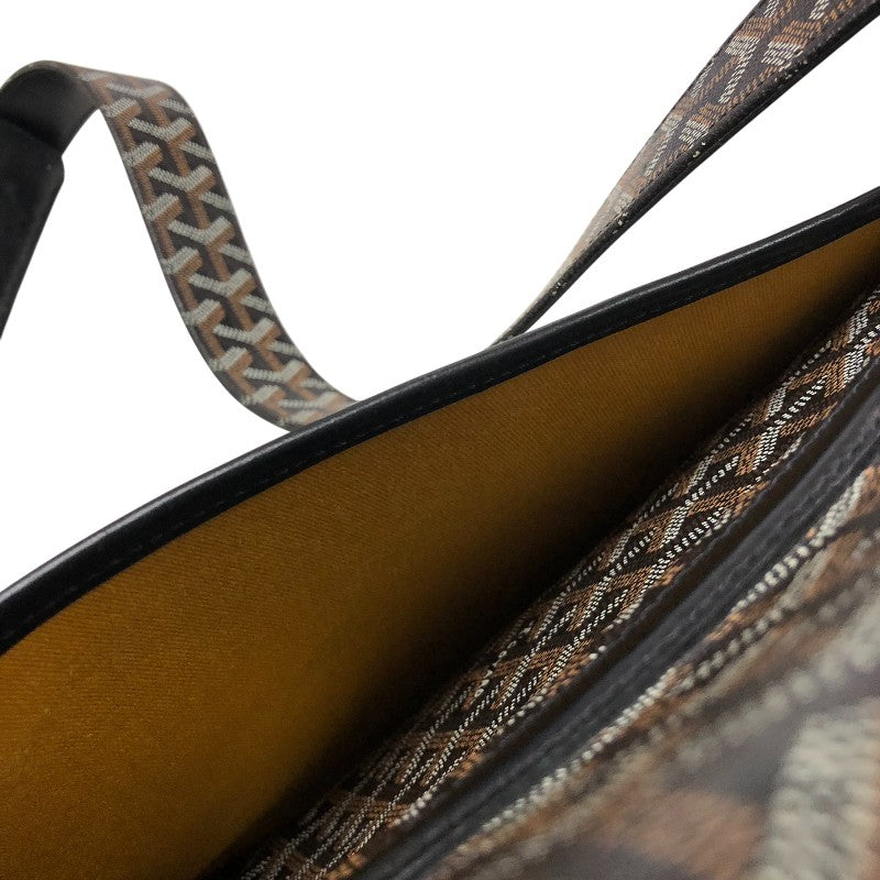 ゴヤール GOYARD グランブルーMM ブラック シルバー金具 ゴヤール