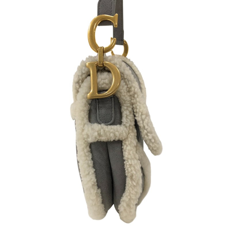 クリスチャン・ディオール Christian Dior サドルバッグ M0446 グレー