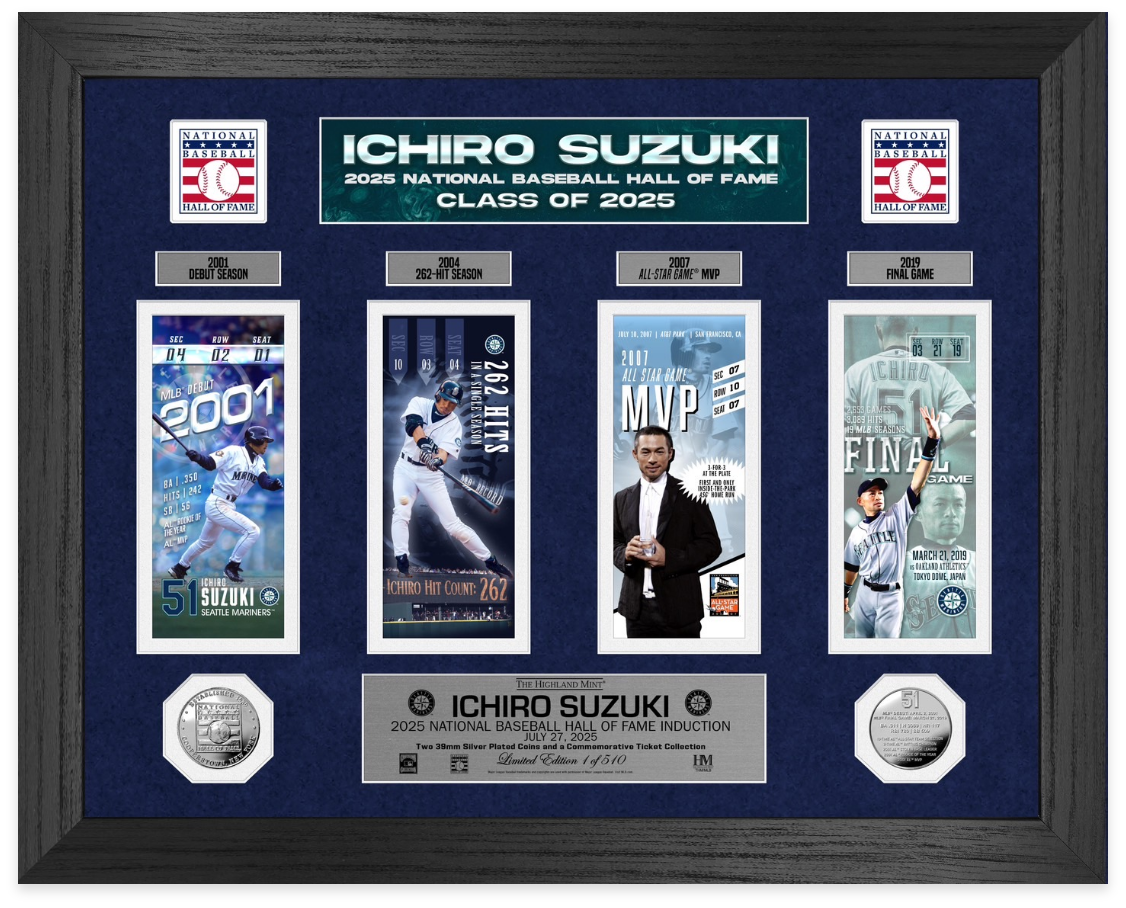 イチロー 殿堂入り記念グッズ特集｜JAL Mall｜ショッピングでマイルが