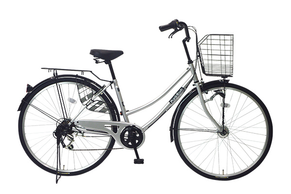 シティサイクル・ママチャリ Punk Rock シルバー 27インチ(27インチ