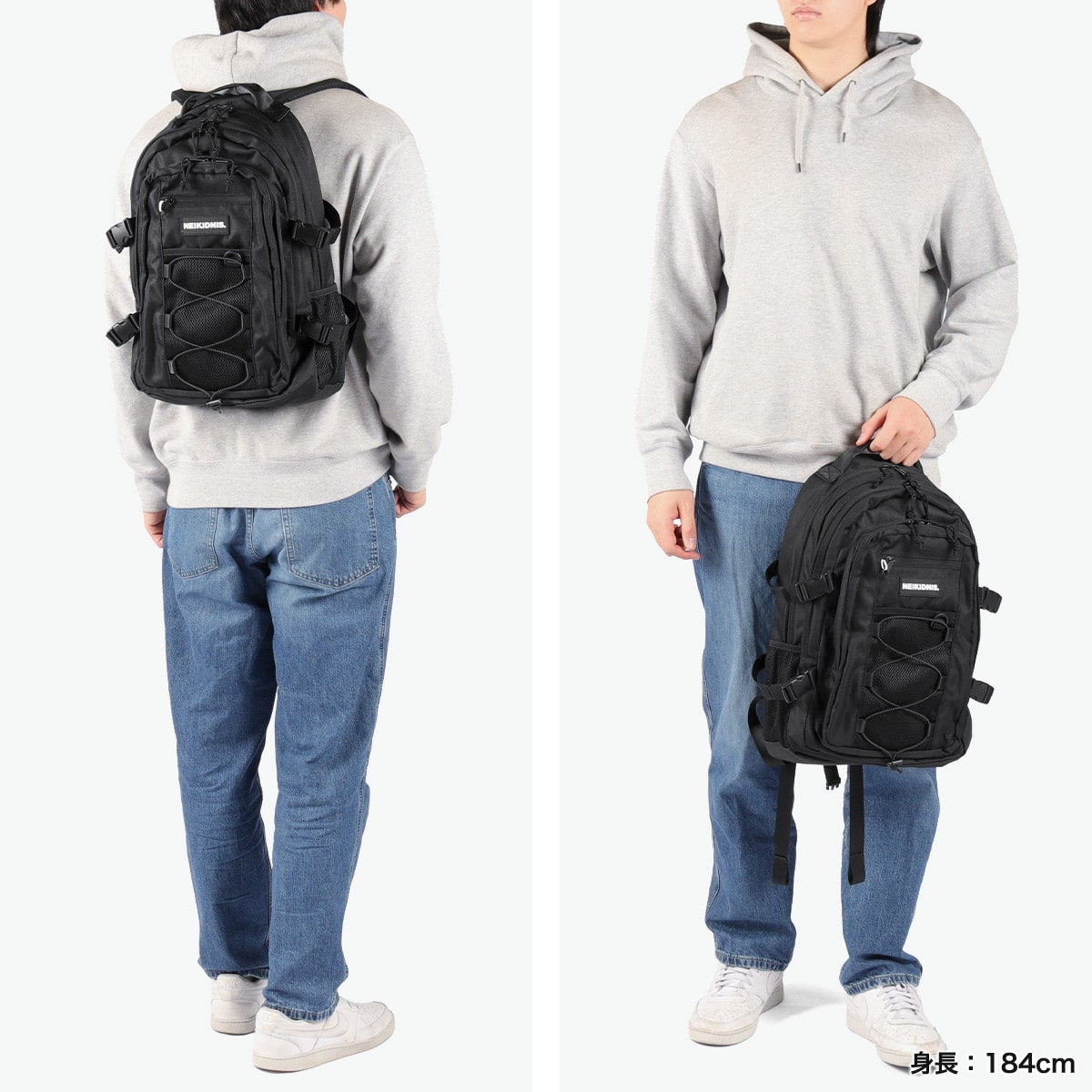 NEIKIDNIS ネイキドニス リュック バックパック 女子高生 部活 サイズ