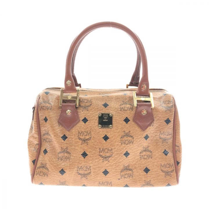 MCM エムシーエム ヴィセトス ロゴグラム 2way ショルダーバッグ