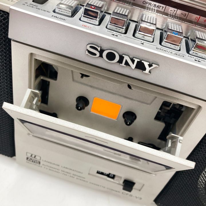 SONY ソニー ラジカセ CFS-V3 ジャンク品 現状渡し - 中古デジタル機器