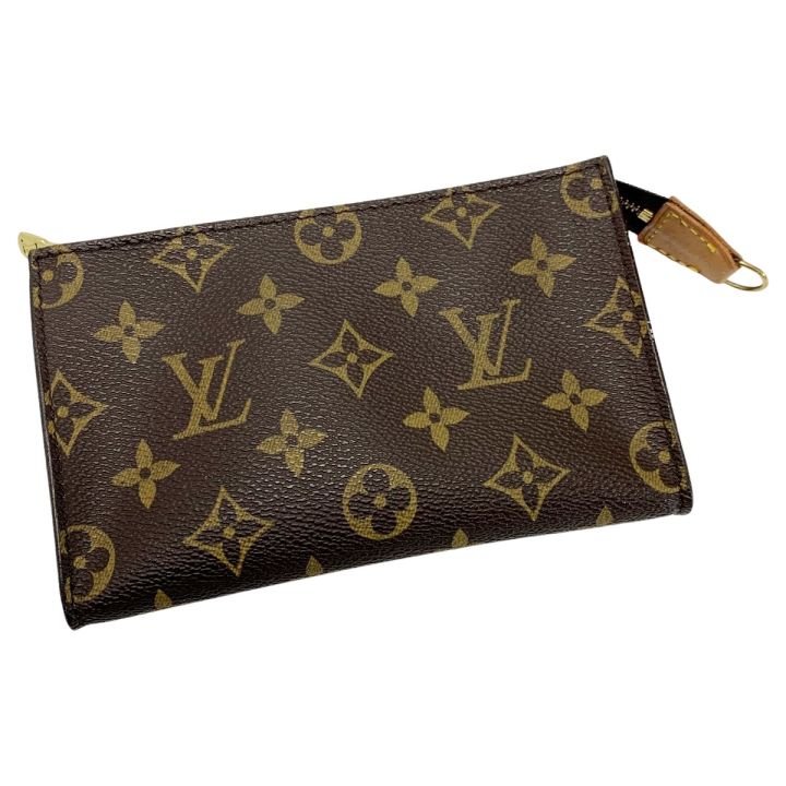 LOUIS VUITTON ルイヴィトン モノグラム ポーチ ブラウン バケット用