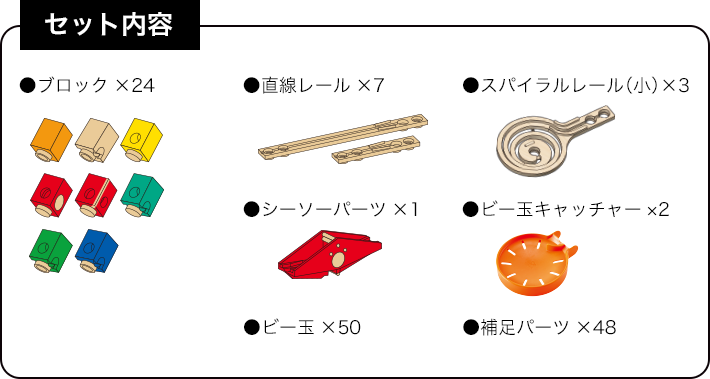 クアドリラ（ビー玉転がし） ボーネルンド オンラインショップ。世界中