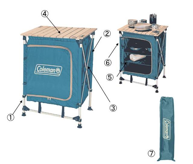 棚板（ナチュラルウッド フォルダブルシェルフ用）の通販｜キャンプ