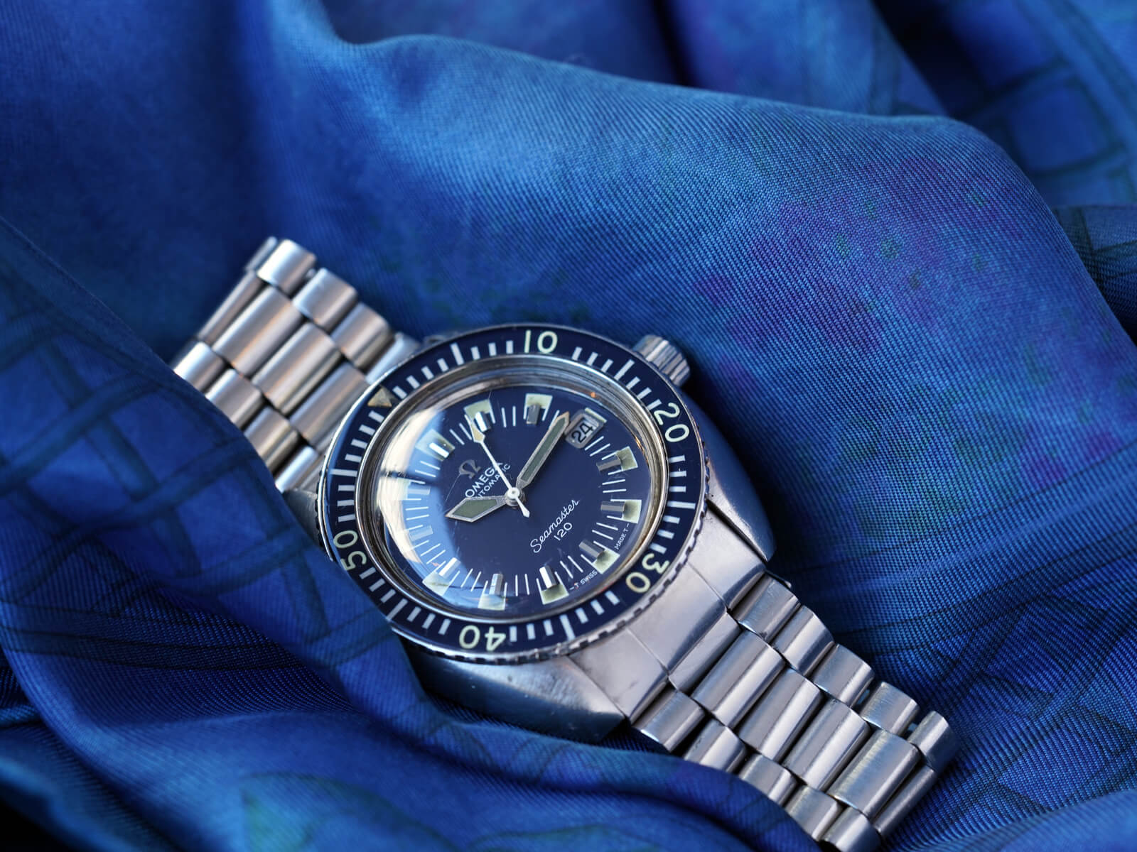 オメガ/シーマスター120/ディープブルーダイヤル/Omega/Seamaster120