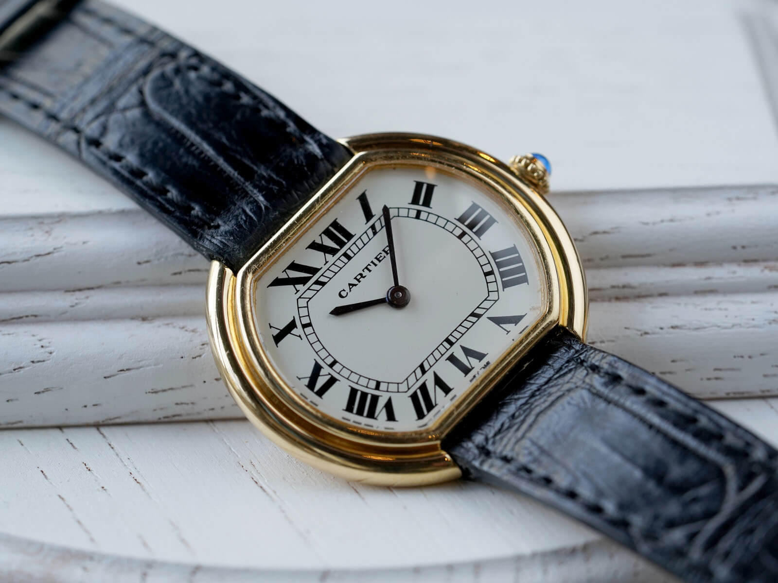 カルティエ/エリプスLM/PARIS/ホワイトローマンダイヤル/Cartier