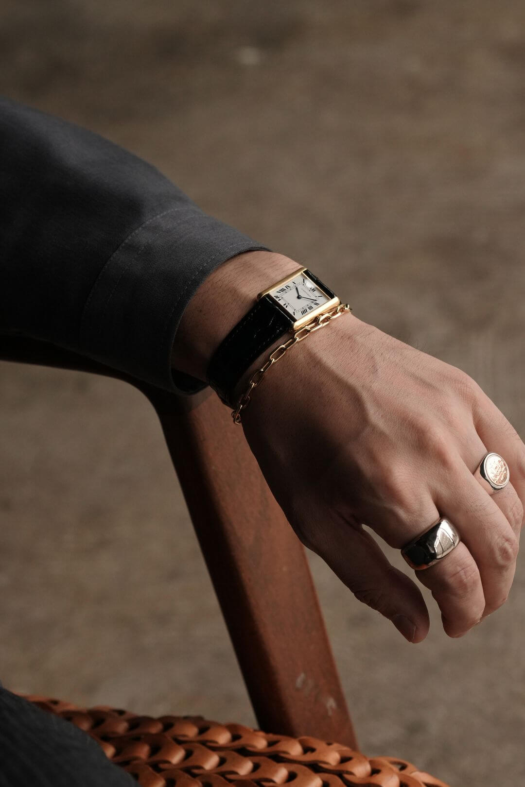 カルティエ/スパルタカスK18YGブレスレット/Cartier/spartacus K18YG