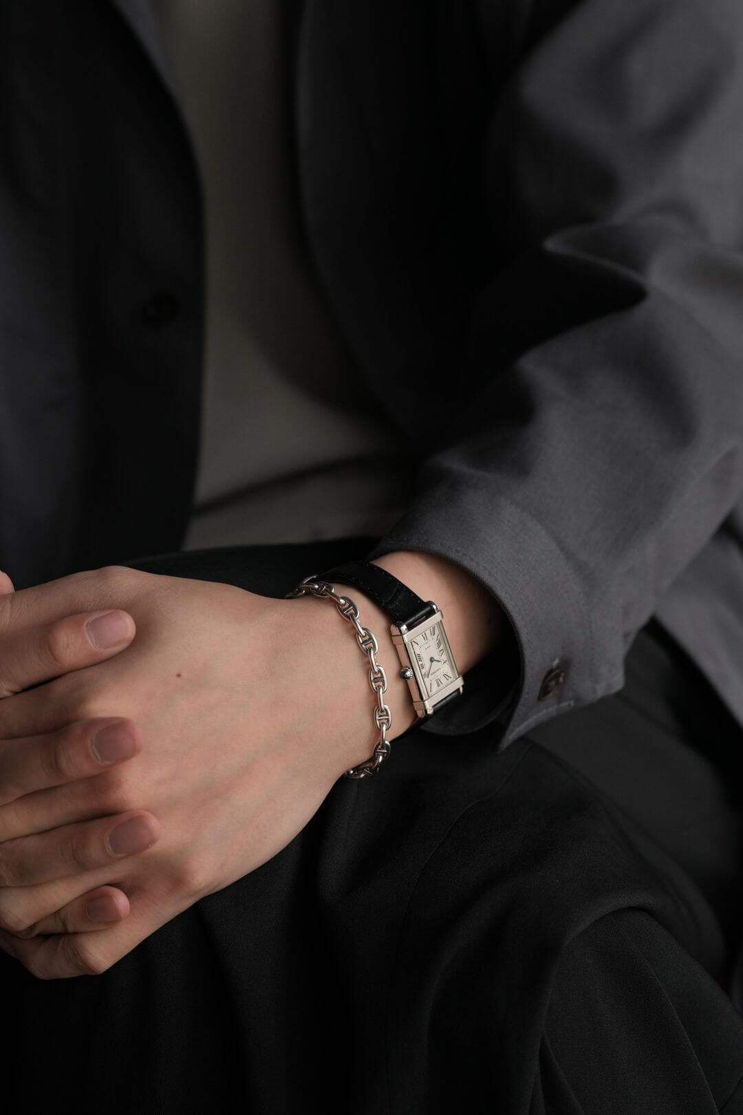 エルメス/シェーヌダンクルTPMブレスレット/Hermes/Chaine d'Ancre TPM