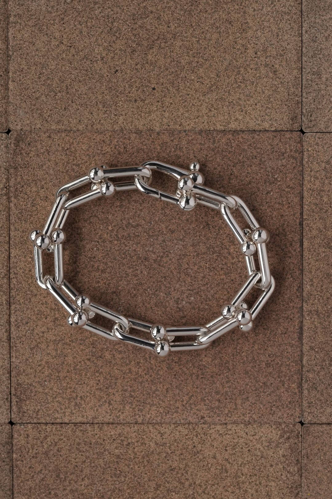 ティファニー/ハードウェアラージリンクブレスレット/TIFFANY&Co