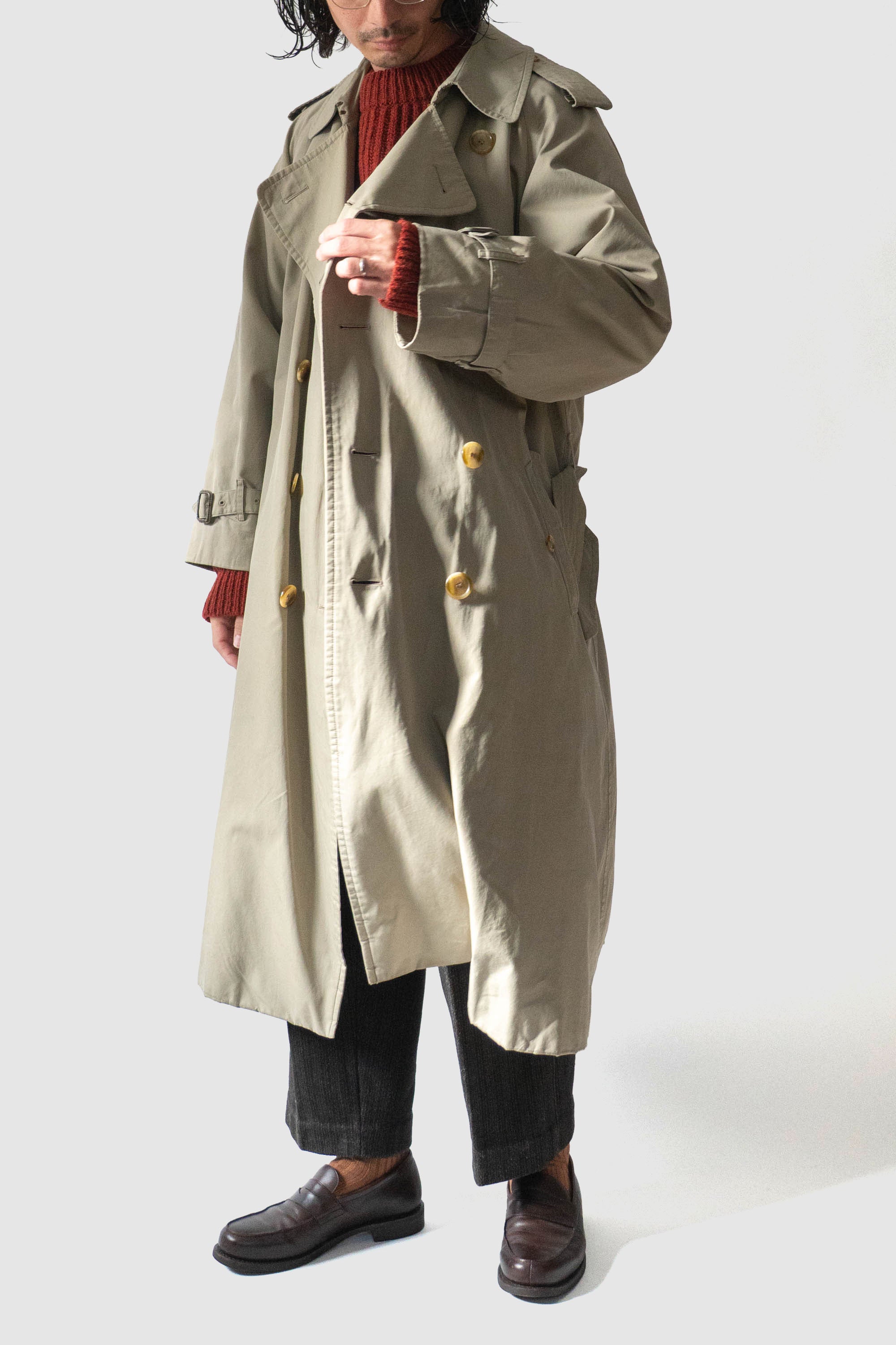 80s burberrys trench coat 