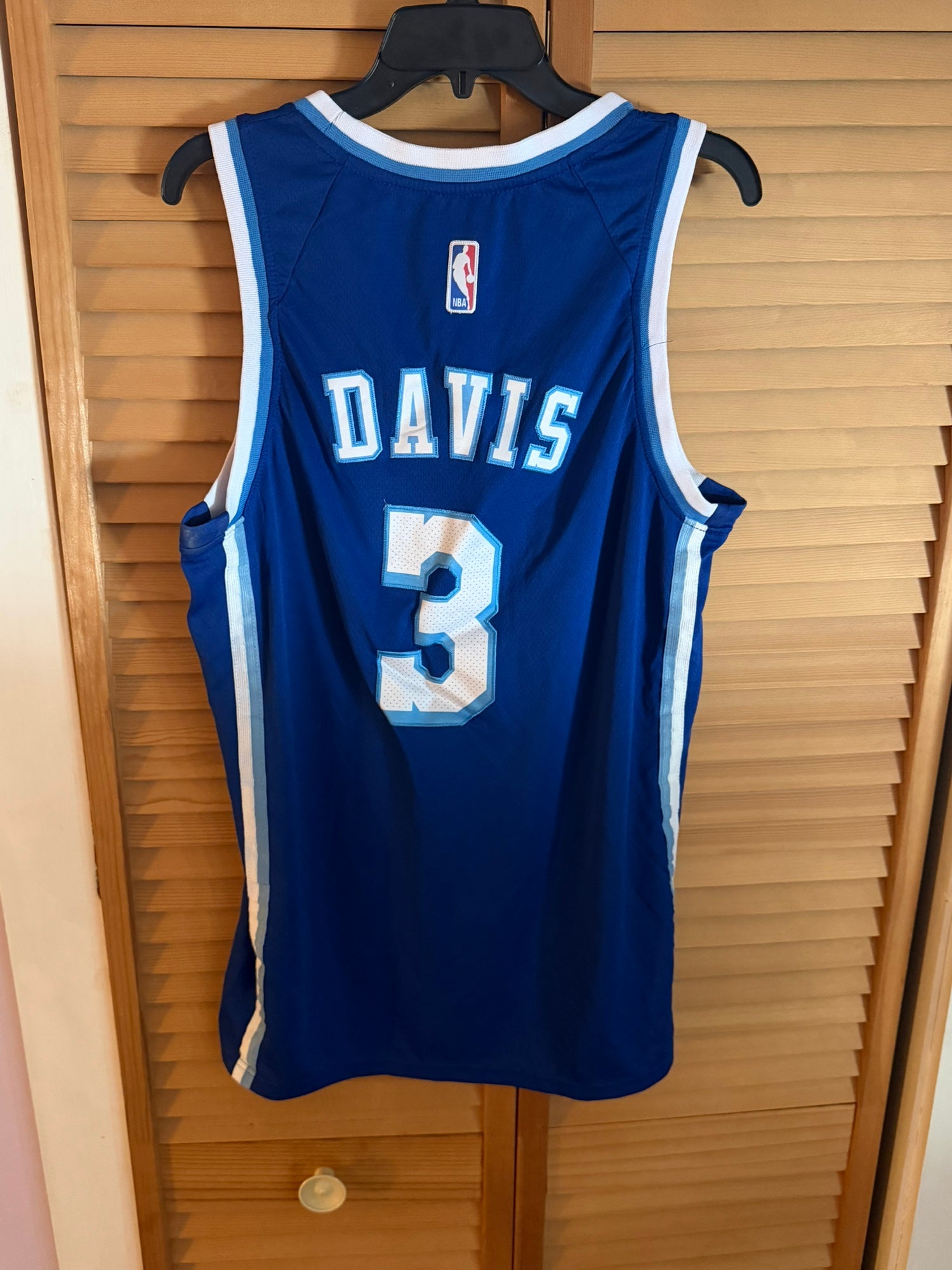 LA Lakers Crenshaw Edition Blue XL Men's Jersey Anthony Davis #3