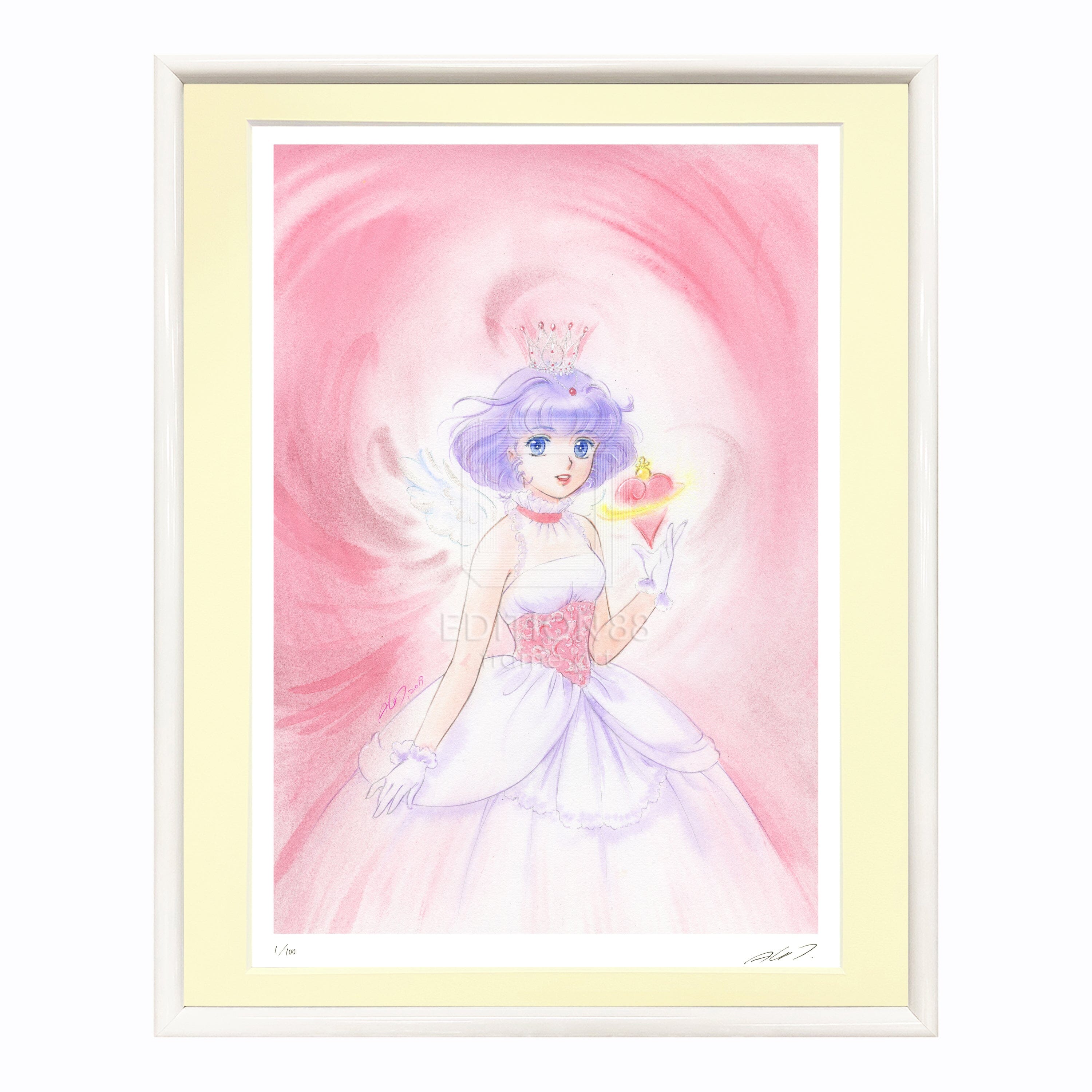 魔法の天使 クリィミーマミ」88グラフ Pink Coronet /高田明美（直筆