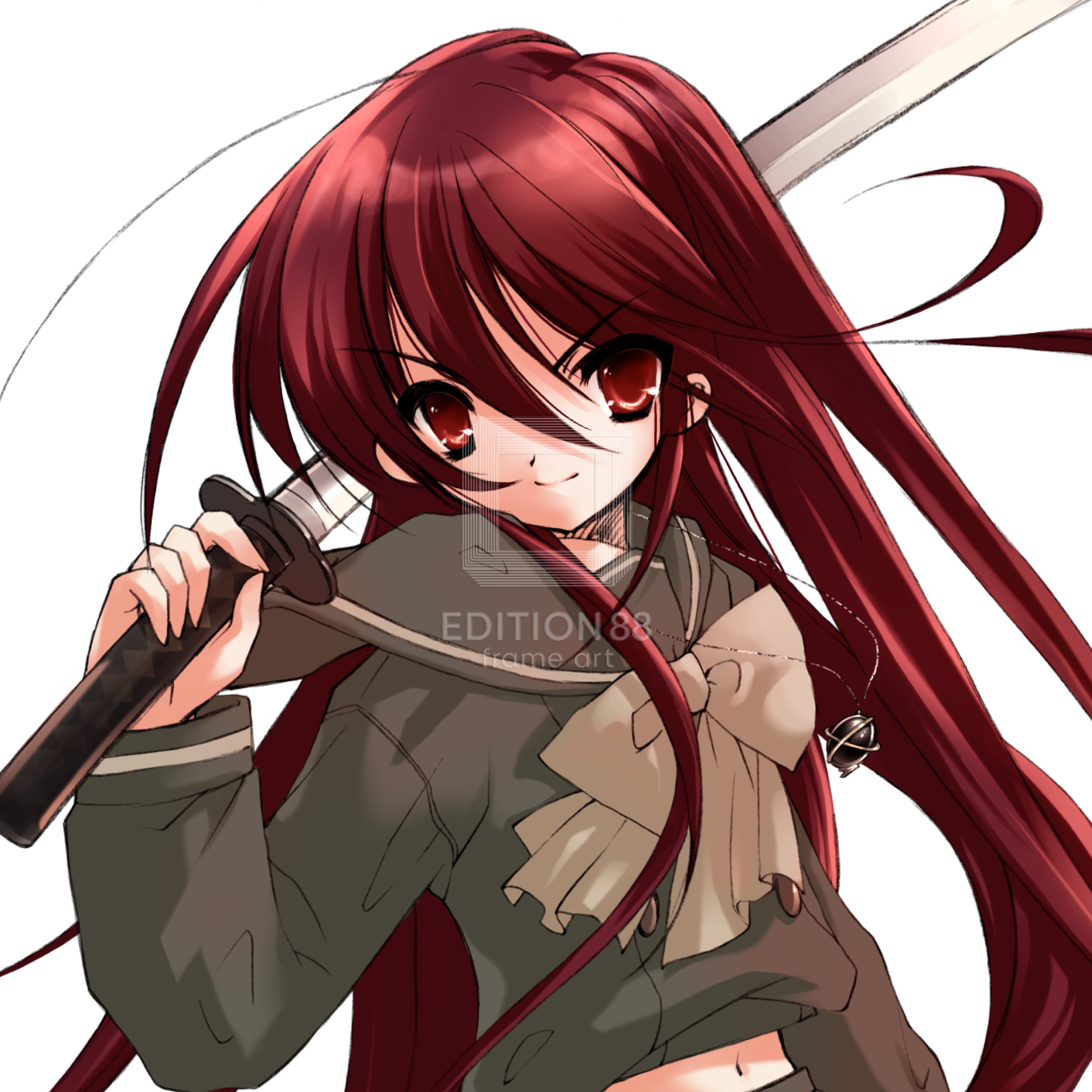 灼眼のシャナ」88グラフ15（「灼眼のシャナ」カバーイラスト