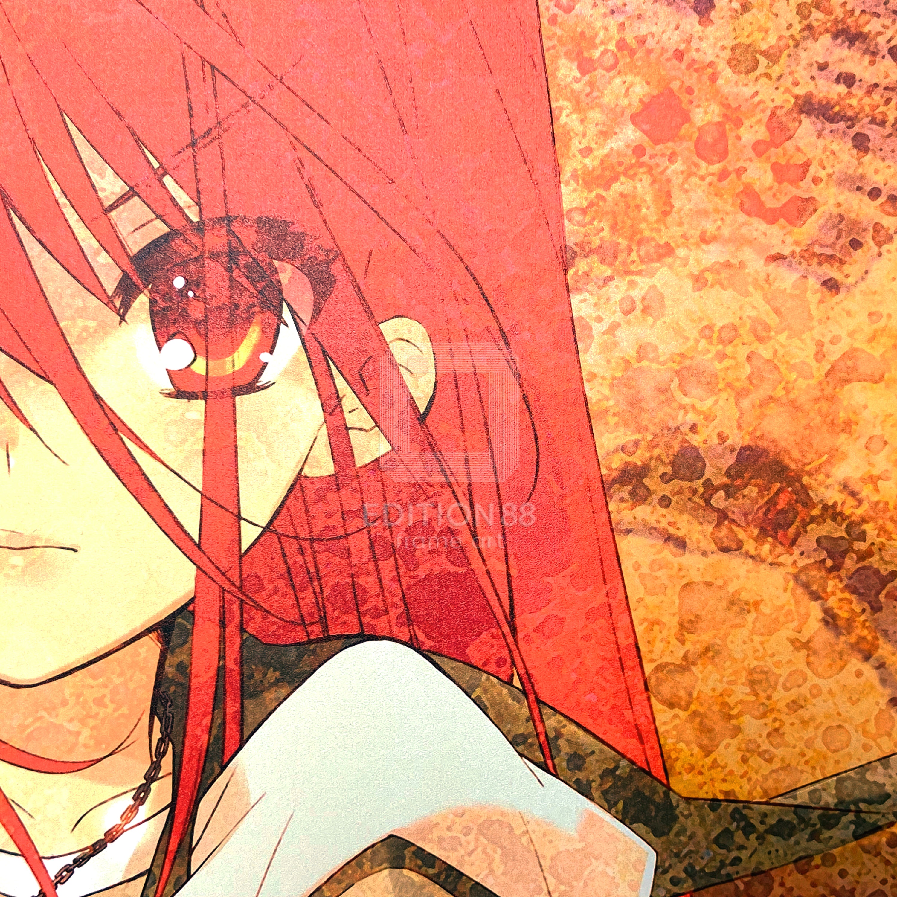 灼眼のシャナ」88グラフ11（いとうのいぢ画集Ⅲ 蒼炎 描き下ろし