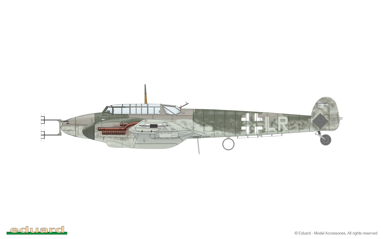 Bf 110F 1/48 - エデュアルドeショップ