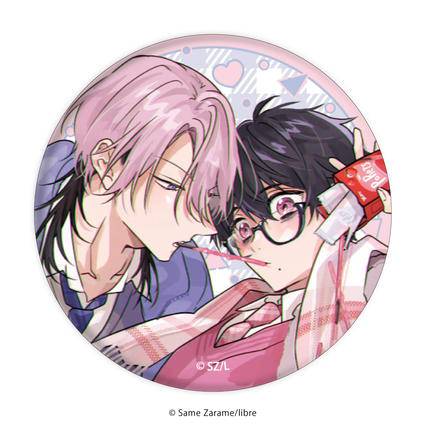 缶バッジ「着飾るヒナはまだ恋を知らない」01/ブラインド(5種)(公式