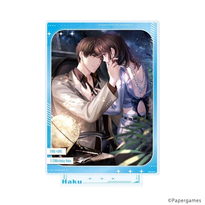 デカアクリルスタンド「恋とプロデューサー～EVOL×LOVE～」04/ハク・風