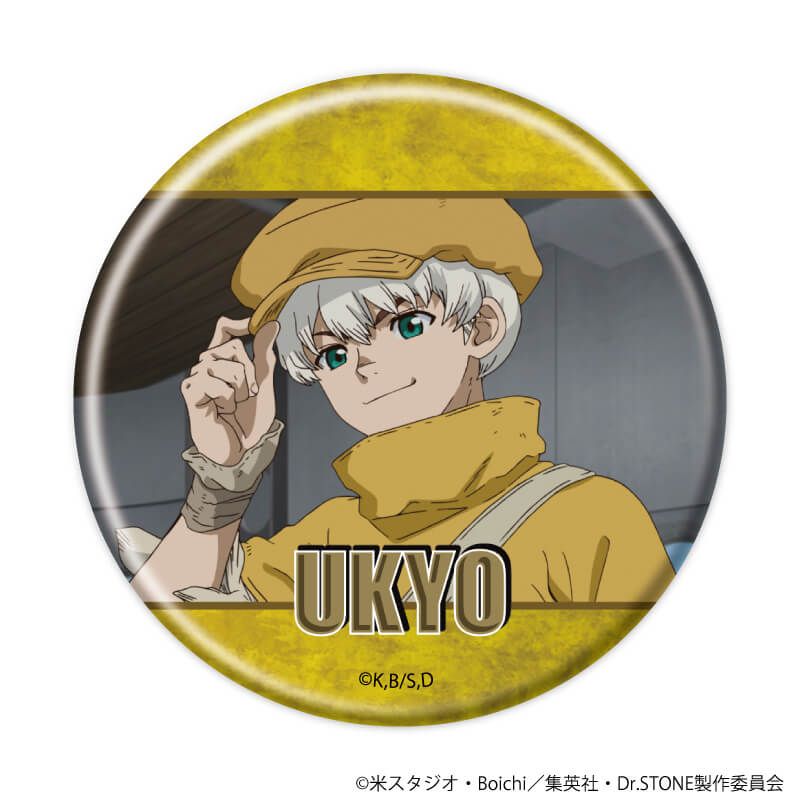 缶バッジ「Dr.STONE」30/コンプリートBOX(全8種)(場面写イラスト