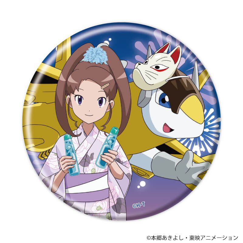 缶バッジ「デジモンクロスウォーズ」01/コンプリートBOX(全8種)(描き