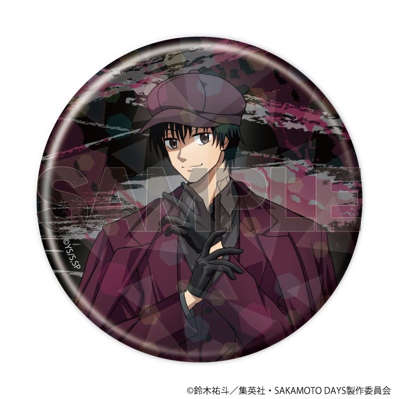 ホログラム缶バッジ(57mm)「SAKAMOTO DAYS」24/革手袋ver. ブラインド